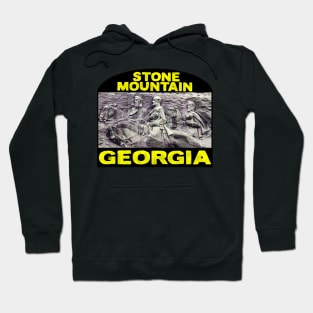 Stone Mountain Georgia Monument Memorial Hoodie